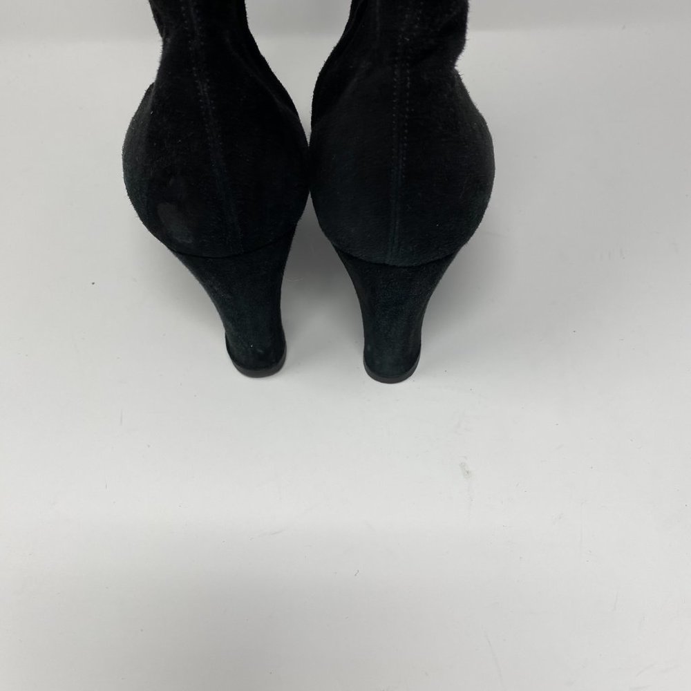 chanel suede knee high boots - Picture 5 of 10